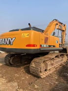 2019 Sany SY365H-9 crawler excavator, rear three-quarter view