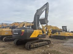 2022 Volvo EC240 crawler excavator, rear three-quarter view