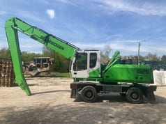 2012 Sennebogen 825 material handler, side view 2012 Sennebogen 825 material handler, side view
