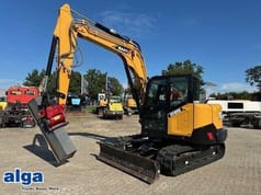2024 Sany SY 80U crawler excavator side view