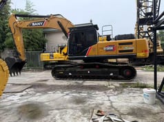 2024 Sany SY365H crawler excavator side view