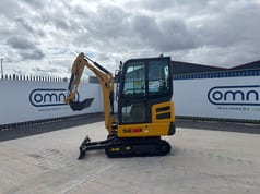 2026 Shantui SE20 mini excavator, side view