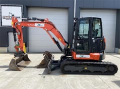 2022 Kubota U50-5 mini excavator, side profile view 2022 Kubota U50-5 mini excavator, side profile view