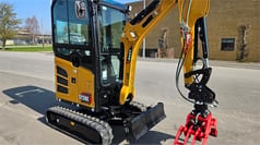 2026 Sany SY20C mini excavator, side view 2026 Sany SY20C mini excavator, side view