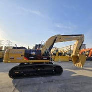 2023 Caterpillar 330D2 excavator, side profile view