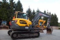 2015 Volvo ECR88D crawler excavator, side view 2015 Volvo ECR88D crawler excavator, side view