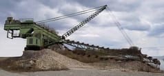 1984 Faller K110R dragline side profile view