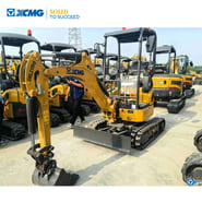 2022 XCMG XE17U crawler excavator, front three-quarter view