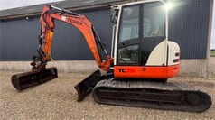 2007 Terex TC75 crawler excavator side view
