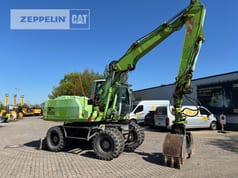 2008 Terex TW150 wheel excavator side view