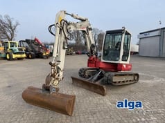 2017 Takeuchi TB153FR mini excavator, side view 2017 Takeuchi TB153FR mini excavator, side view