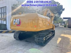 2024 Caterpillar 320GC crawler excavator rear view 2024 Caterpillar 320GC crawler excavator rear view