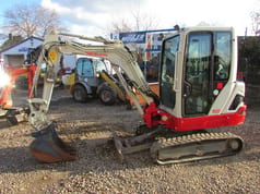2021 Takeuchi TB225 V3 mini excavator side view 2021 Takeuchi TB225 V3 mini excavator side view