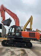 2024 Hitachi Zaxis 350H crawler excavator, side profile view