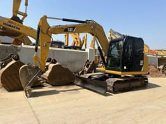 2022 Caterpillar 307E crawler excavator side view