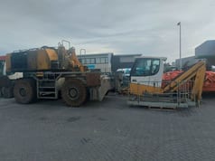 2012 Liebherr LH 80 material handler side view 2012 Liebherr LH 80 material handler side view