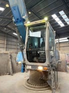 2014 Fuchs AHL 831 D material handler cab and boom view