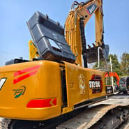 2022 Sany SY215C crawler excavator rear quarter view