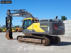 2018 Volvo EC380ENL crawler excavator, side view