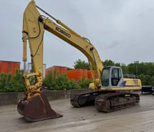 2006 Kobelco SK480LC crawler excavator side view