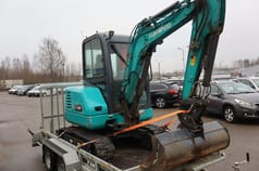 2024 Sunward SWE25F mini excavator, side view