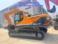 2022 Hyundai 305LC-9T crawler excavator, side view 2022 Hyundai 305LC-9T crawler excavator, side view