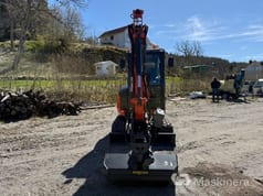2026 Kubota U27-4 crawler excavator, front view