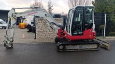 2014 Takeuchi TB260 mini excavator, side view 2014 Takeuchi TB260 mini excavator, side view