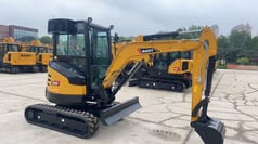 2025 Sany SY26U mini excavator, front three-quarter view 2025 Sany SY26U mini excavator, front three-quarter view
