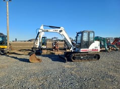 2004 Bobcat 337G mini excavator, side profile view