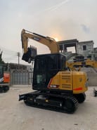 2023 Sany SY75C Pro mini excavator, side profile view 2023 Sany SY75C Pro mini excavator, side profile view
