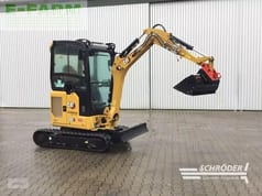 2022 Caterpillar 302CR mini excavator, side view