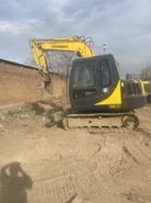 2023 Hyundai 80-7 excavator, side profile view 2023 Hyundai 80-7 excavator, side profile view