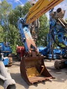 1993 Atlas 1804 LC crawler excavator boom and bucket detail