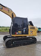 2024 Caterpillar 313D2 GC crawler excavator, side view