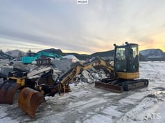 2018 Caterpillar 303.5ECR mini excavator, side view 2018 Caterpillar 303.5ECR mini excavator, side view