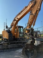 2014 Hyundai R145LCR-9A crawler excavator, front three-quarter view