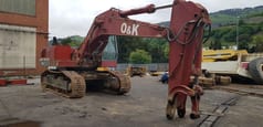 2000 O&K RH16 crawler excavator, side view 2000 O&K RH16 crawler excavator, side view