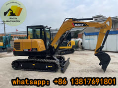 2023 Sany SY60C Pro mini excavator, side profile view 2023 Sany SY60C Pro mini excavator, side profile view