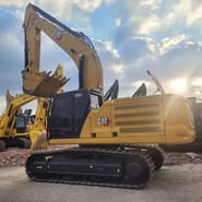 2024 Caterpillar 336GC crawler excavator side view