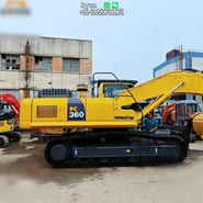 2019 Komatsu PC360-8M0 crawler excavator, side view