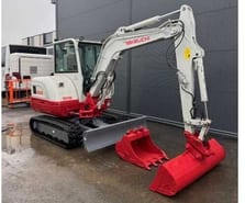 2021 Takeuchi TB240 crawler excavator, side view