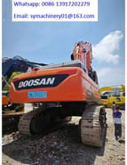2020 Doosan DX520 crawler excavator rear view 2020 Doosan DX520 crawler excavator rear view