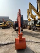 2020 Hitachi ZX50 crawler excavator, front view of boom and bucket