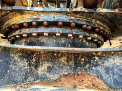 2024 XCMG XE200GA crawler excavator swing bearing detail