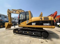 2024 Caterpillar 320CL paletli ekskavatör yan görünüm 2024 Caterpillar 320CL paletli ekskavatör yan görünüm