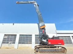 2019 Hitachi KMC600P-6 demolition excavator, side profile view