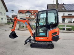 2015 Kubota KX016-4 mini excavator, side view 2015 Kubota KX016-4 mini excavator, side view