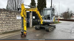 2017 Wacker Neuson 3503 RD VDS mini excavator, front three-quarter view 2017 Wacker Neuson 3503 RD VDS mini excavator, front three-quarter view