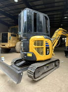 2015 Komatsu PC30MR mini excavator, rear three-quarter view